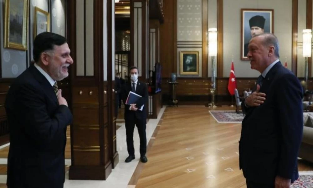 Ερντογάν: "Συμφωνήσαμε σε νέα θαλάσσια συνεργασία στην Α. Μεσόγειο με τον Σάρατζ"